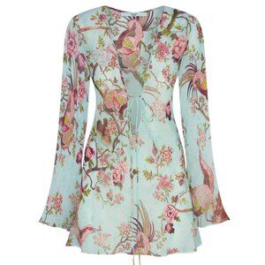 NWT ROBERTO CAVALLI X SKIMS - LONG SLEEVE MINI DRESS